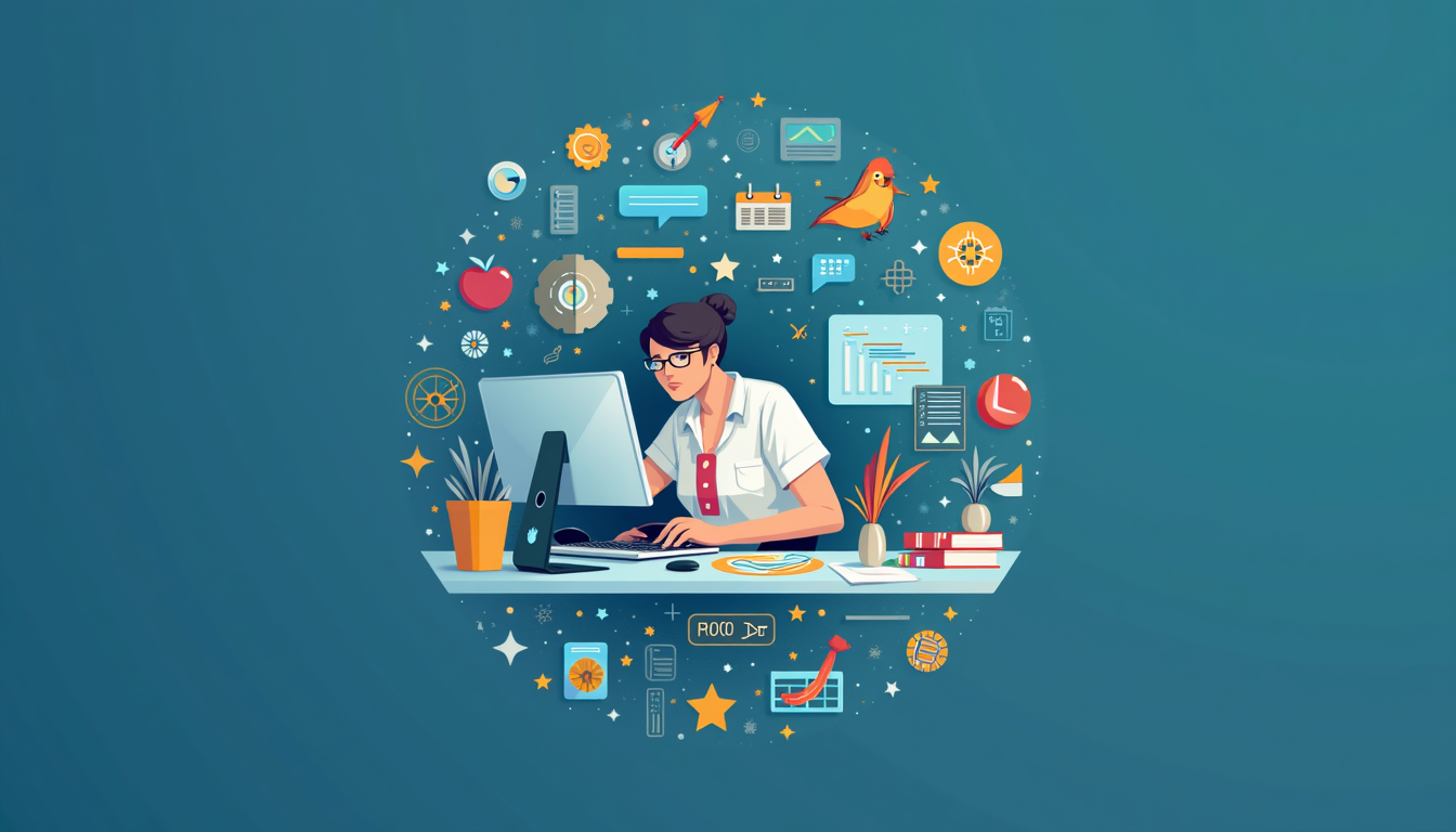 O persoană studiază cursuri IT gratuite pe laptop, simbolizând oportunitățile de învățare și dezvoltare în IT.